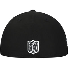 New York Jets New Era Main Patch 59FIFTY Fitted Hat Black | NFL