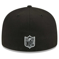 Las Vegas Raiders New Era Main Patch 59FIFTY Fitted Hat Black | NFL
