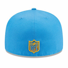 Los Angeles Chargers New Era Main Patch 59FIFTY Fitted Hat Powder Blue | NFL