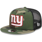 New York Giants New Era Youth Main Trucker 9FIFTY Snapback Hat Camo | NFL