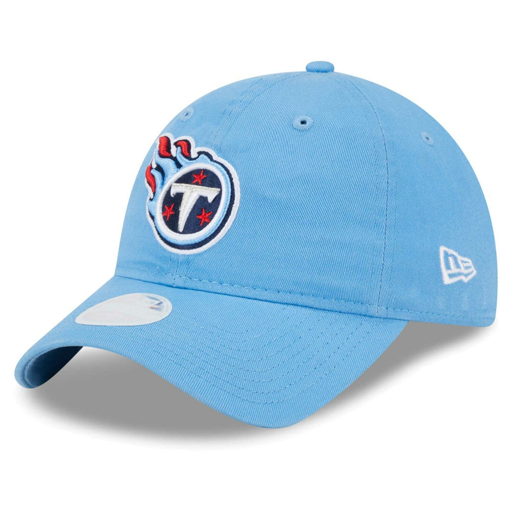 Tennessee Titans New Era Women's Main Core Classic 2.0 9TWENTY Adjustable Hat Light Blue | NFL
