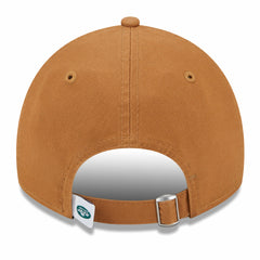 New York Jets New Era Women's Main Core Classic 2.0 9TWENTY Adjustable Hat Brown | NFL