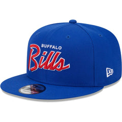 Buffalo Bills New Era Main Script 9FIFTY Snapback Hat Royal | NFL