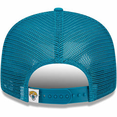 Jacksonville Jaguars New Era Youth Main Trucker 9FIFTY Snapback Hat Teal | NFL