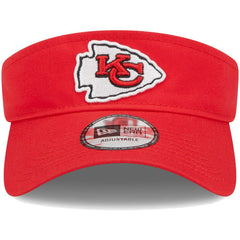 Kansas City Chiefs New Era Main Adjustable Visor Red | NFL