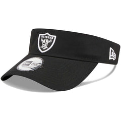 Las Vegas Raiders New Era Main Adjustable Visor Black | NFL