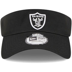 Las Vegas Raiders New Era Main Adjustable Visor Black | NFL