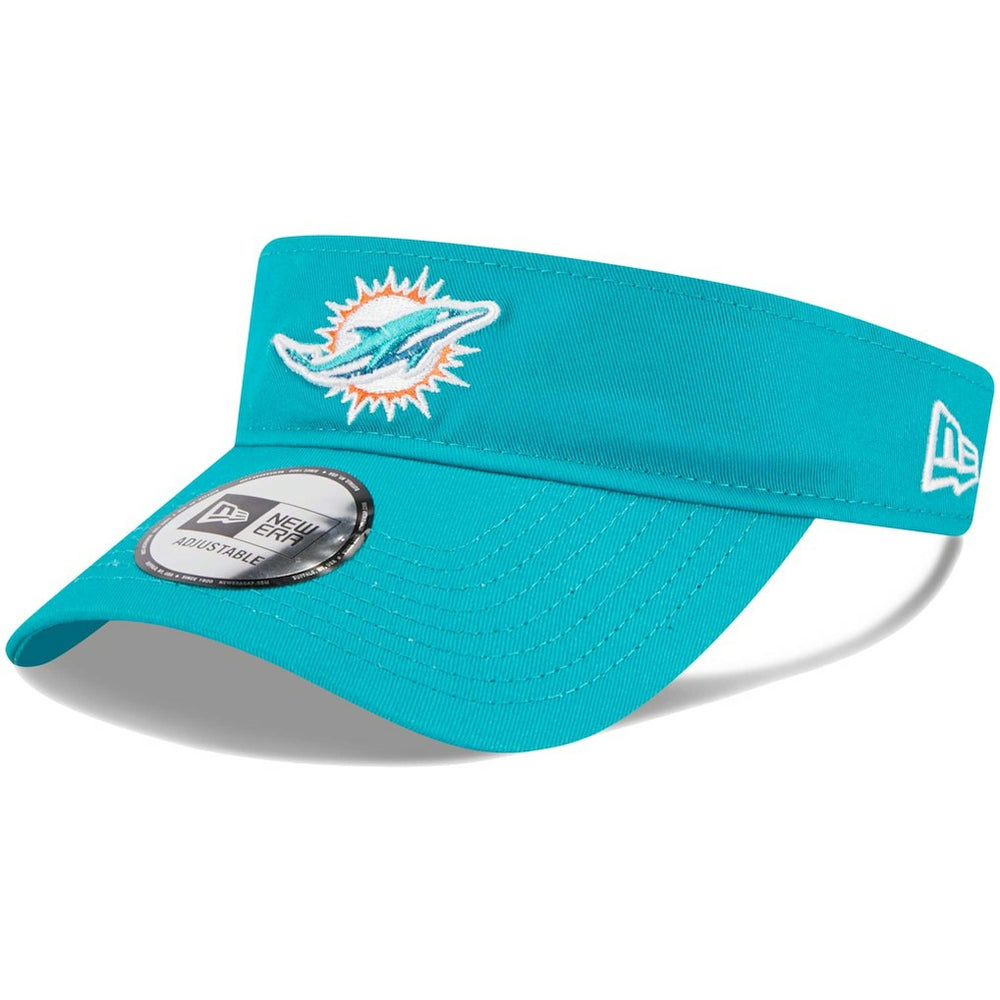Miami Dolphins New Era Main Adjustable Visor Aqua | NFL