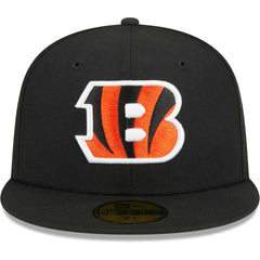 Cincinnati Bengals New Era Main 59FIFTY Fitted Hat Black | NFL