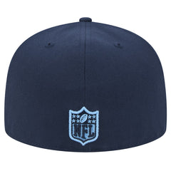 Tennessee Titans New Era Main 59FIFTY Fitted Hat Navy | NFL