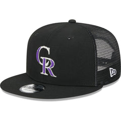 Colorado Rockies New Era Team Color Trucker 9FIFTY Snapback Hat - MLB