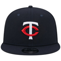 Minnesota Twins New Era Team Color Trucker 9FIFTY Snapback Hat - MLB