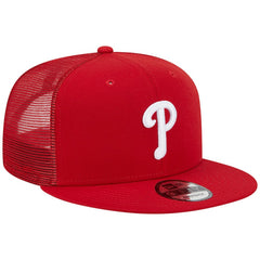 Philadelphia Phillies New Era Team Color Trucker 9FIFTY Snapback Hat - MLB