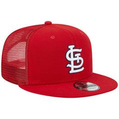 St. Louis Cardinals New Era Team Color Trucker 9FIFTY Snapback Hat - MLB