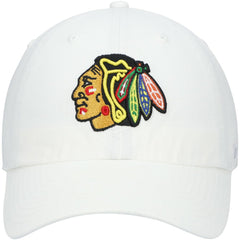 Chicago Blackhawks '47 Team Clean Up Adjustable Hat - White - NHL