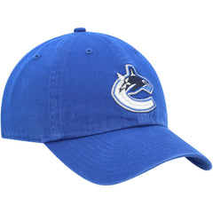 Vancouver Canucks '47 Team Clean Up Adjustable Hat - Blue - NHL