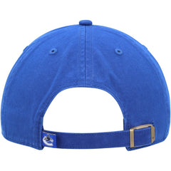 Vancouver Canucks '47 Team Clean Up Adjustable Hat - Blue - NHL
