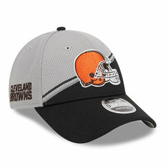 Cleveland Browns New Era 2023 Sideline 9FORTY Adjustable Hat Gray/Black | NFL