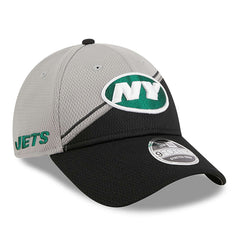 New York Jets New Era 2023 Sideline 9FORTY Adjustable Hat Gray/Black | NFL