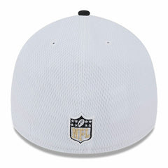 New Orleans Saints New Era 2023 Sideline 39THIRTY Flex Hat White/Black | NFL