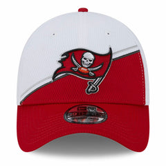 Tampa Bay Buccaneers New Era 2023 Sideline 39THIRTY Flex Hat White/Red | NFL