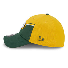 Green Bay Packers New Era 2023 Sideline 39THIRTY Flex Hat Gold/Green | NFL