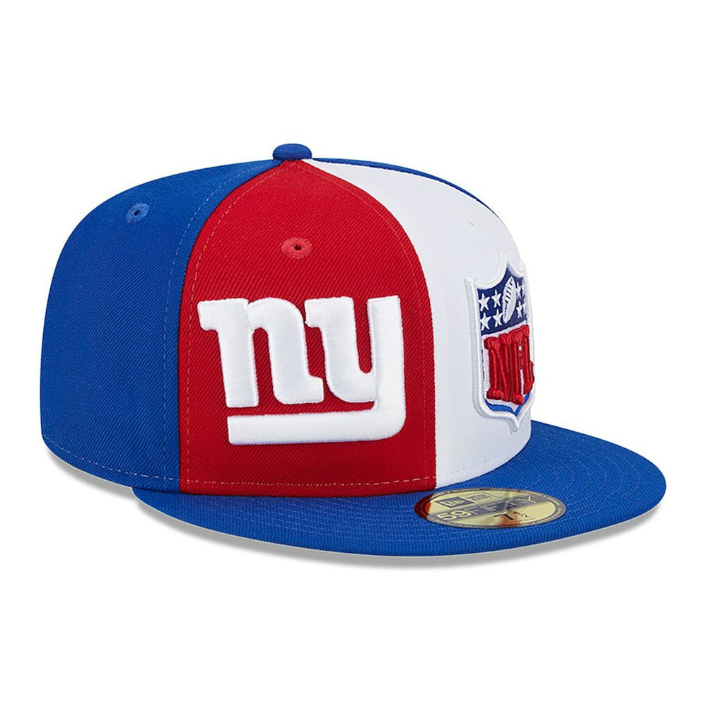 New York Giants New Era 2023 Sideline 59FIFTY Fitted Hat Red/Royal | NFL