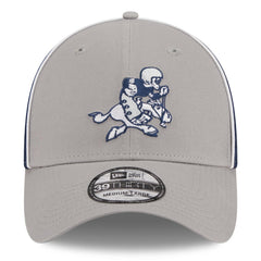 Dallas Cowboys New Era Pipe Retro Joe 39THIRTY Flex Hat Silver/Navy | NFL