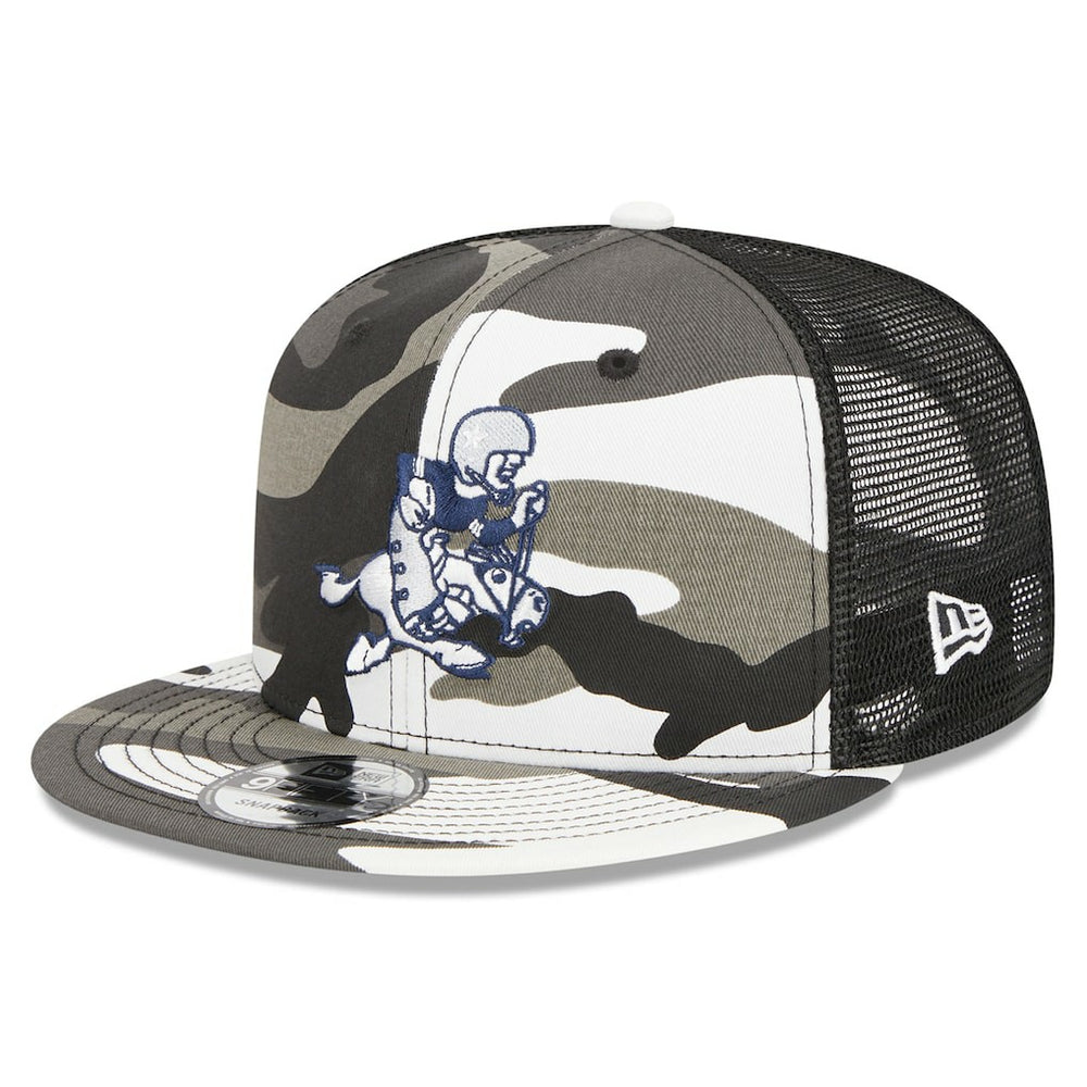 Dallas Cowboys New Era Urban Camo 9FIFTY Trucker Snapback Hat | NFL