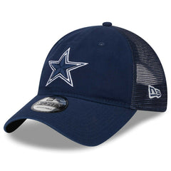 Dallas Cowboys New Era Distinct 9TWENTY Adjustable Hat Navy | NFL