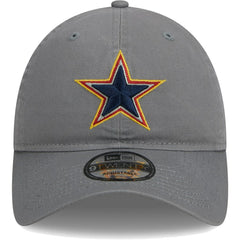 Dallas Cowboys New Era Color Pack 9TWENTY Adjustable Hat Gray | NFL