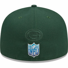 Green Bay Packers New Era Gradient 59FIFTY Fitted Hat Green | NFL