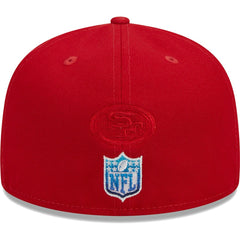 San Francisco 49ers New Era Gradient 59FIFTY Fitted Hat Scarlet | NFL