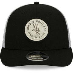 Chicago White Sox New Era Circle Trucker Low Profile 9FIFTY Snapback Hat - MLB