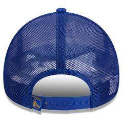 Golden State Warriors Lift Pass Foam Front Trucker 9FORTY Adjustable Hat White - NBA