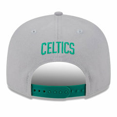 Boston Celtics Chenille Band 9FIFTY Snapback Hat Gray - NBA