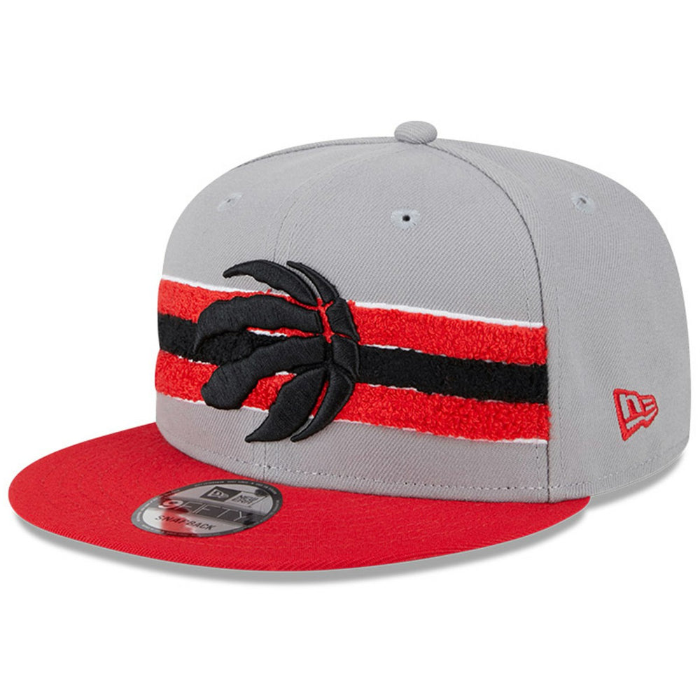 Toronto Raptors Chenille Band 9FIFTY Snapback Hat Gray - NBA