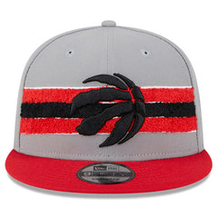 Toronto Raptors Chenille Band 9FIFTY Snapback Hat Gray - NBA