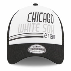 Chicago White Sox New Era Stacked A-Frame Trucker 9FORTY Adjustable Hat - MLB