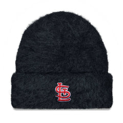 St. Louis Cardinals New Era Women's Fuzzy Cuffed Knit Hat - MLB