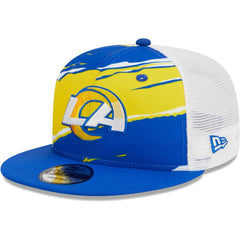 Los Angeles Rams New Era Tear Trucker 9FIFTY Snapback Hat Royal | NFL