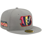 Cincinnati Bengals New Era Color Pack 59FIFTY Fitted Hat Gray | NFL