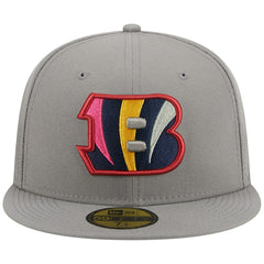 Cincinnati Bengals New Era Color Pack 59FIFTY Fitted Hat Gray | NFL