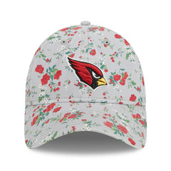New Era Arizona Cardinals Women's Bouquet 9TWENTY Adjustable Hat Gray | NFL