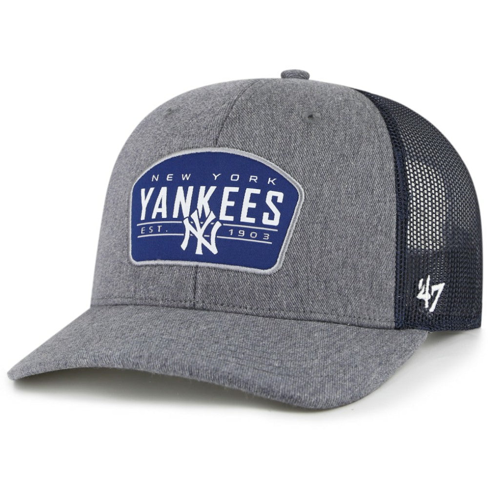 New York Yankees '47 Slate Trucker Snapback Hat - MLB