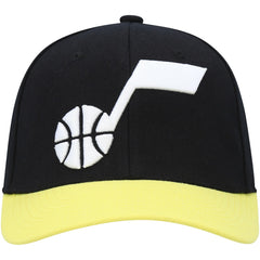 Utah Jazz MVP Team Two-Tone 2.0 Stretch-Snapback Hat Black/Gold - NBA