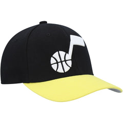 Utah Jazz MVP Team Two-Tone 2.0 Stretch-Snapback Hat Black/Gold - NBA