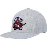 Toronto Raptors Hardwood Classics 2.0 Snapback Hat Heather Gray - NBA