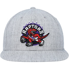 Toronto Raptors Hardwood Classics 2.0 Snapback Hat Heather Gray - NBA