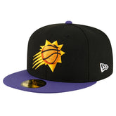 Phoenix Suns 2-Tone 59FIFTY Fitted Hat Black/Purple - NBA